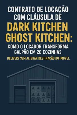 Imagem da notícia Contrato de Locação com Cláusula de Dark Kitchen / Ghost Kitchen